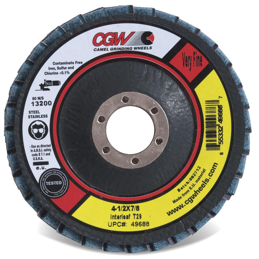 CGW Abrasives Surface Conditioning Interleaf Flap Disc - Kool Products