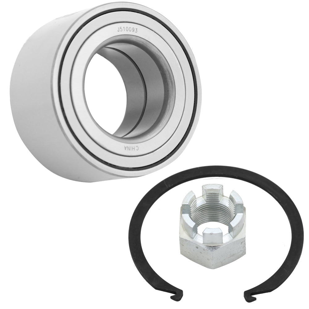 [930-010K + 510093] - Front Wheel Hub Bearing Assembly Repair Kit - Kool Products