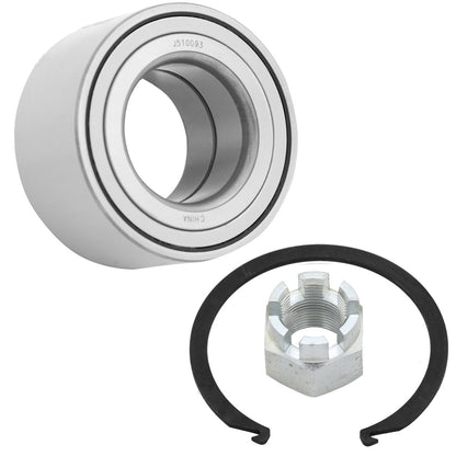 [930-010K + 510093] - Front Wheel Hub Bearing Assembly Repair Kit - Kool Products