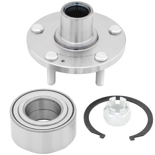[930605K + 510034] - Front Wheel Hub Bearing Assembly - Kool Products