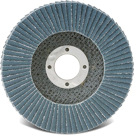 CGW Abrasives - 41704 Flap Discs Z-Poly Economy 4-1/2" x 7/8" 60-grit - Qty 10 - Kool Products