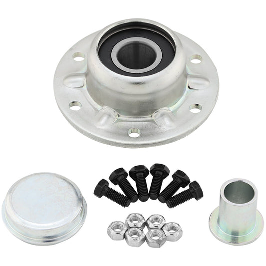 ADH-7545 - Agricultural Bearing Hub Mounting Kit - Inner Diameter: 20 mm - Width: 30.1 mm - Pressed Steel Housing, 5-Lip on Flange Side - Seeding Discs - Kool Products