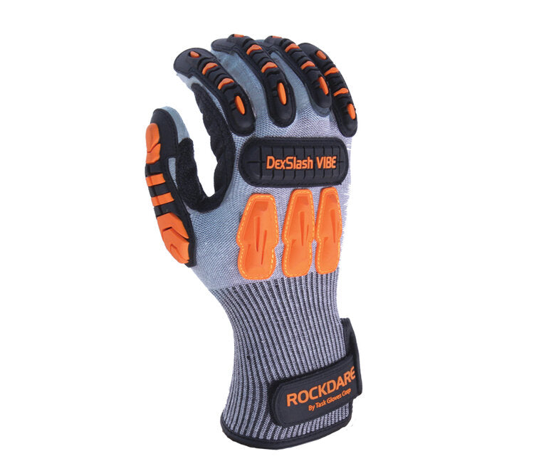 Task Gloves BT2014PUT • 13 Gauge HDPE, PU Coated, EVA Padded Palm, TPR Back of Hand - Kool Products