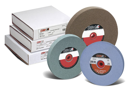 CGW Abrasives Vitrified Bench and Pedastal Wheels Type 1 - Kool Products