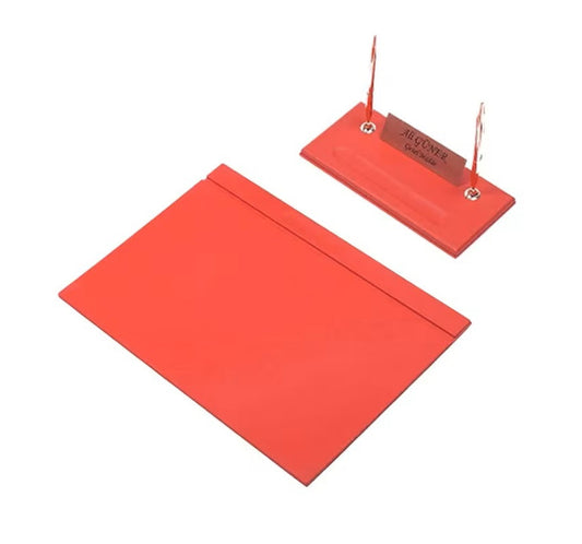 MOOG Leather Desk Set - Red- 2 PCS - Kool Products