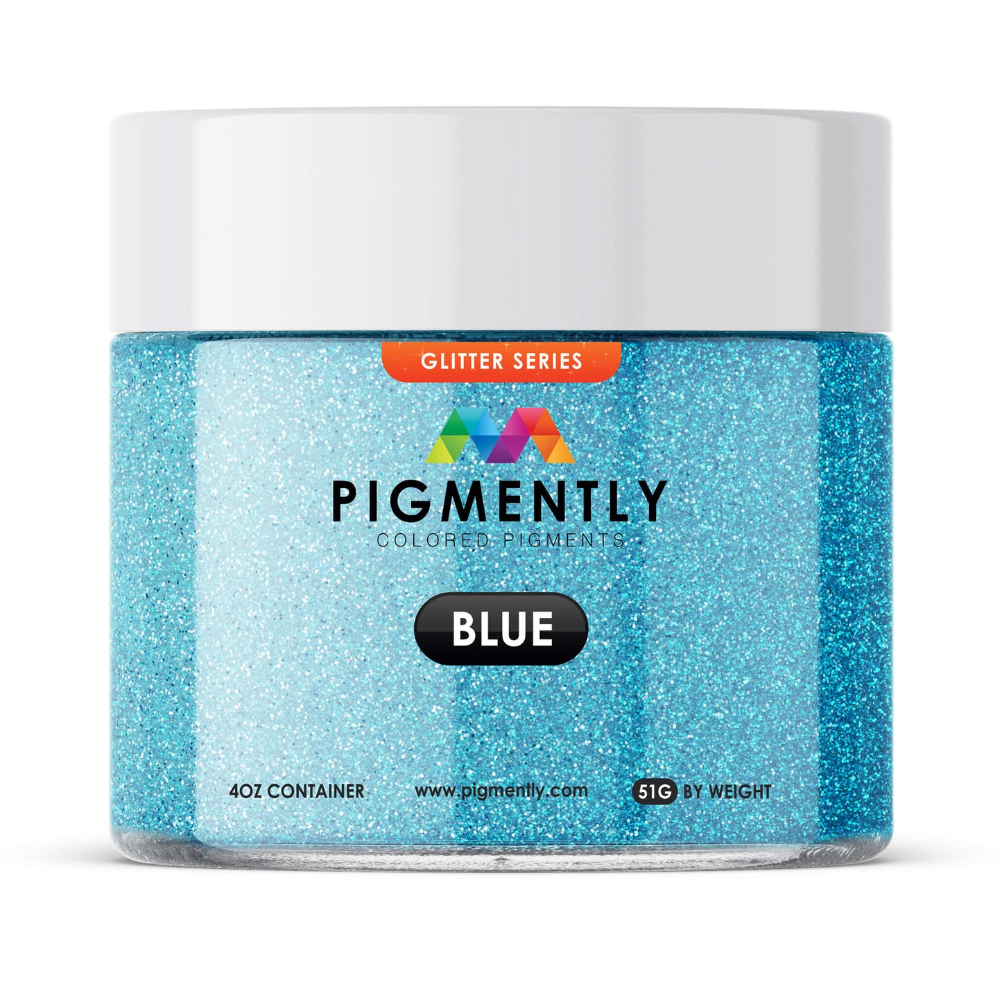 Blue Glitter Epoxy Powder Pigment - Kool Products