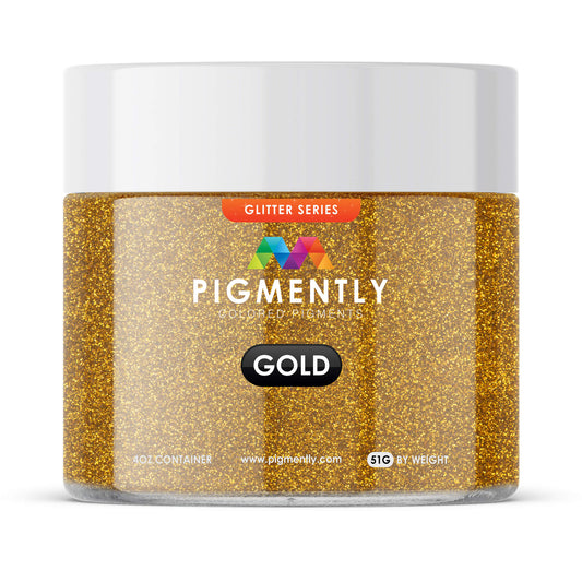 Gold Glitter Epoxy Powder Pigment - Kool Products