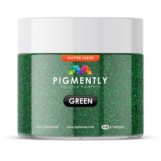 Green Glitter Epoxy Powder Pigment - Kool Products