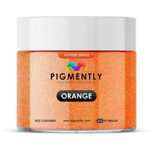 Orange Glitter Epoxy Powder Pigment - Kool Products
