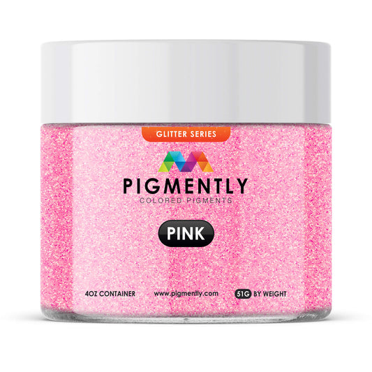 Pink Glitter Epoxy Powder Pigment - Kool Products
