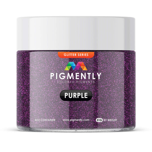 Purple Glitter Epoxy Powder Pigment - Kool Products