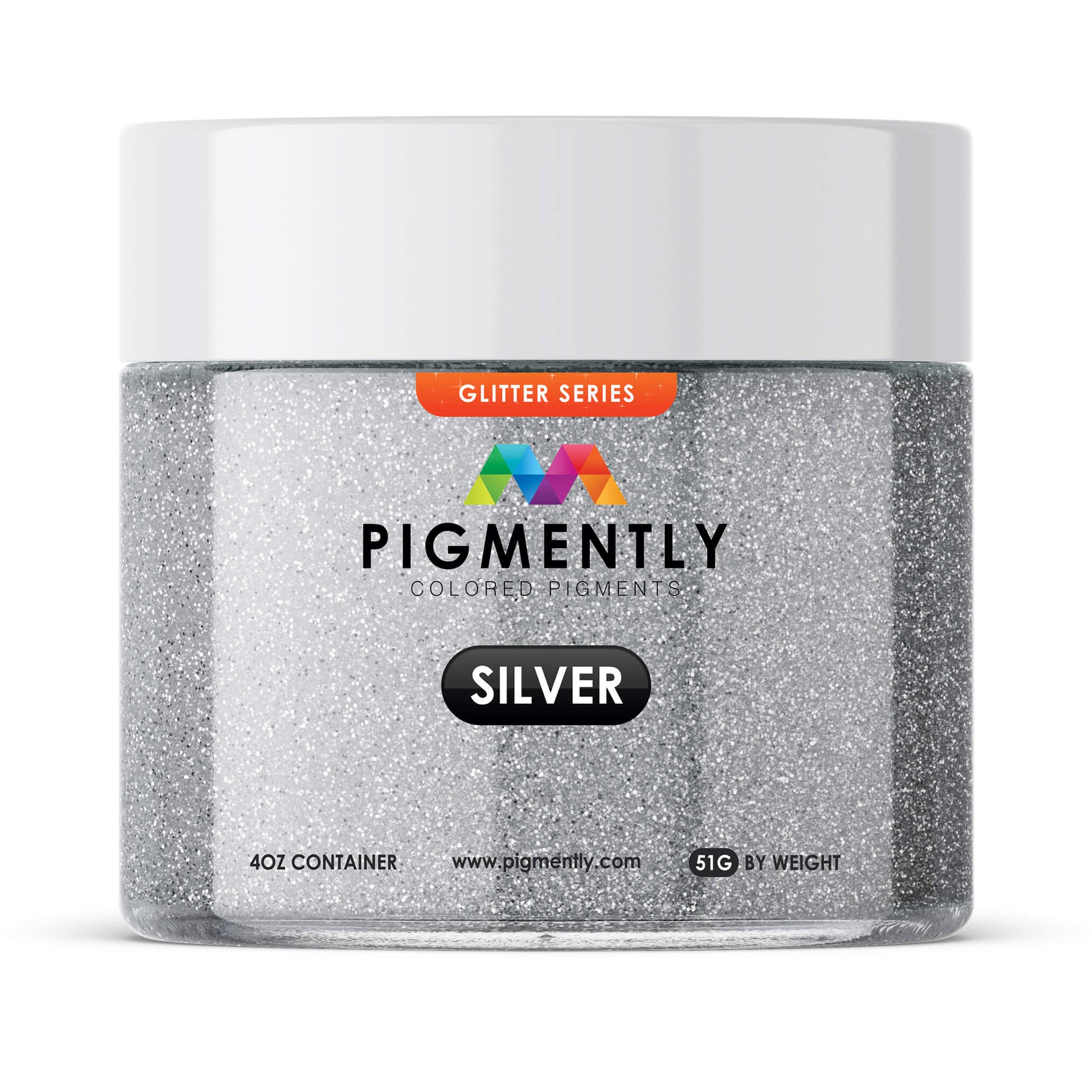 Silver Glitter Epoxy Powder Pigment - Kool Products