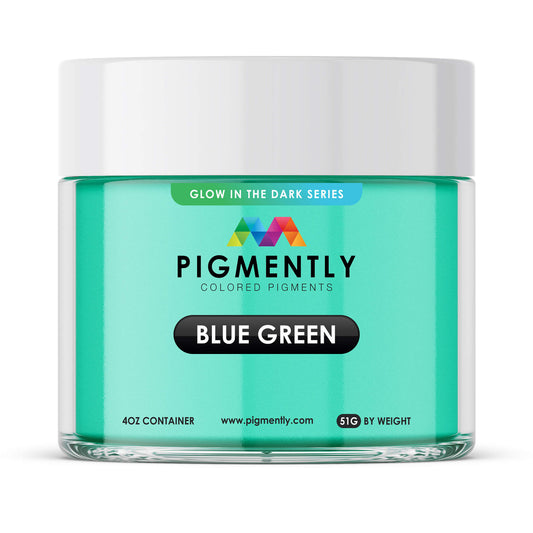Blue/Green Glow in the Dark Epoxy Powder Pigment - Kool Products