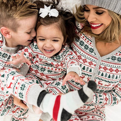 2023 Family Christmas Matching Pajamas Set Xmas Adult Kids Mother And Daughter Father Son Sleepwear Baby Family Look Outfits - Kool Products