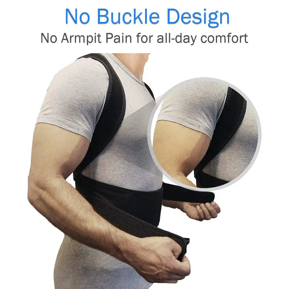 Adjustable Back Posture Corrector Back Support Lumbar Brace Belt Men Spine Posture Correction Health Care Women's Corset