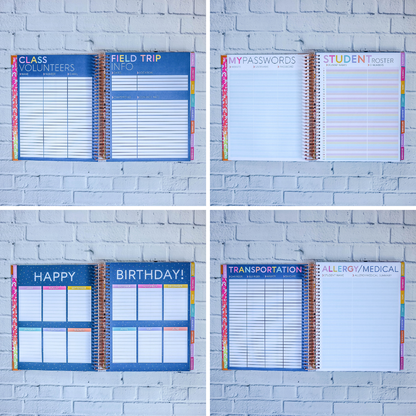 School Daze - Teacher Planner by BERTEAU & Co. - Kool Products