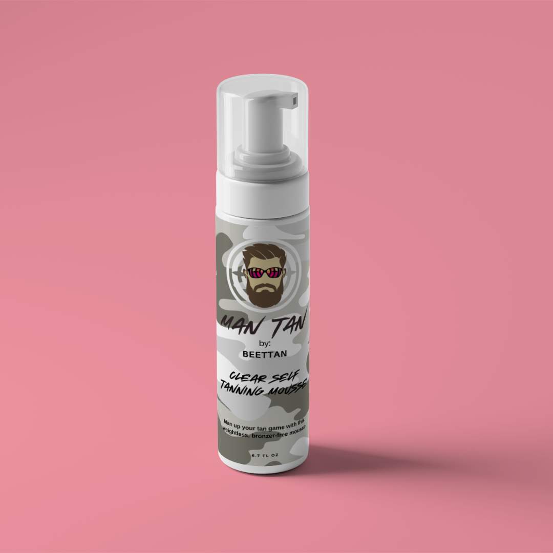 MAN TAN CLEAR SELF TANNING MOUSSE - Kool Products
