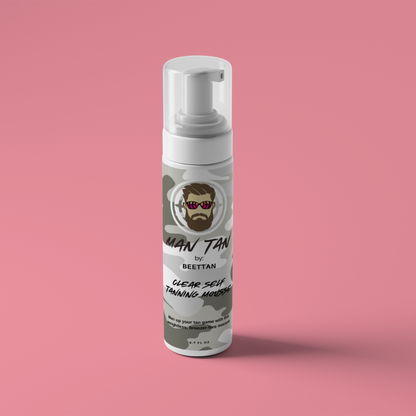 MAN TAN CLEAR SELF TANNING MOUSSE - Kool Products