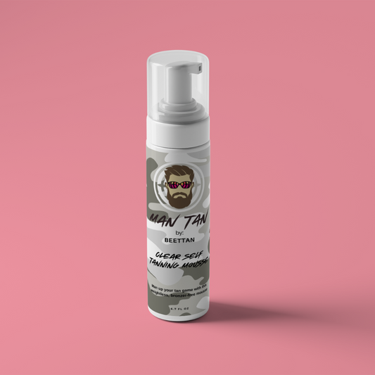 MAN TAN CLEAR SELF TANNING MOUSSE - Kool Products
