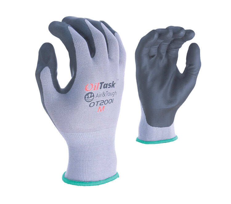 Task Gloves  OT2001 • 15 GAUGE NYLON KNIT SHELL, WATER-BASED POLYMER COATED - Kool Products