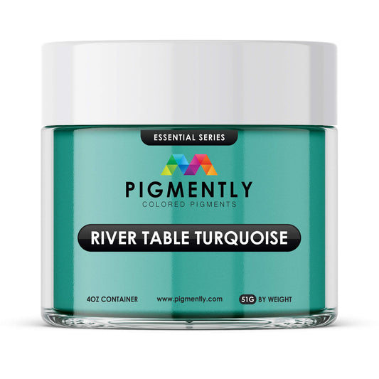 River Table Turquoise Epoxy Powder Pigment - Kool Products