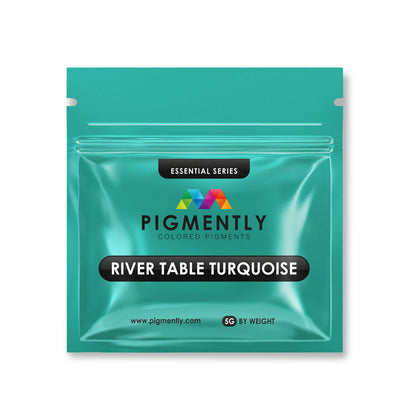 River Table Turquoise Epoxy Powder Pigment - Kool Products