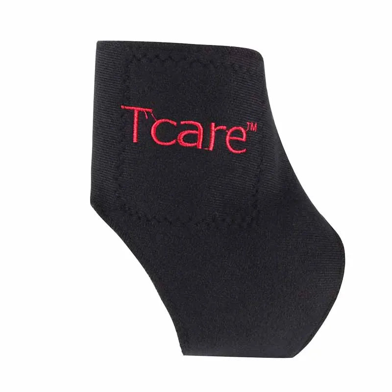 Tcare 1Pair Tourmaline Self Heating Far Infrared Magnetic Therapy Ankle Care Belt Support Brace Heel Massager Foot Health Care - Kool Products