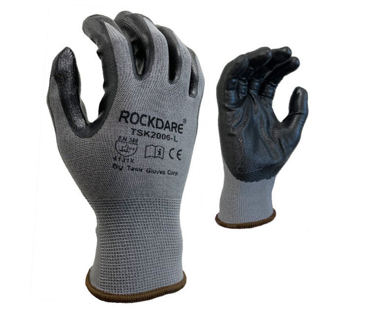 Task Gloves TSK2006 • 13 Gauge Polyester Knit Shell, Nitrile Coated - Kool Products
