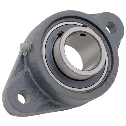 UCFL205-14 - 2-Bolt Flange Mounted Ball Bearing, Insert Bearing: UC205-14, Cast Iron Housing: FL205 - Kool Products