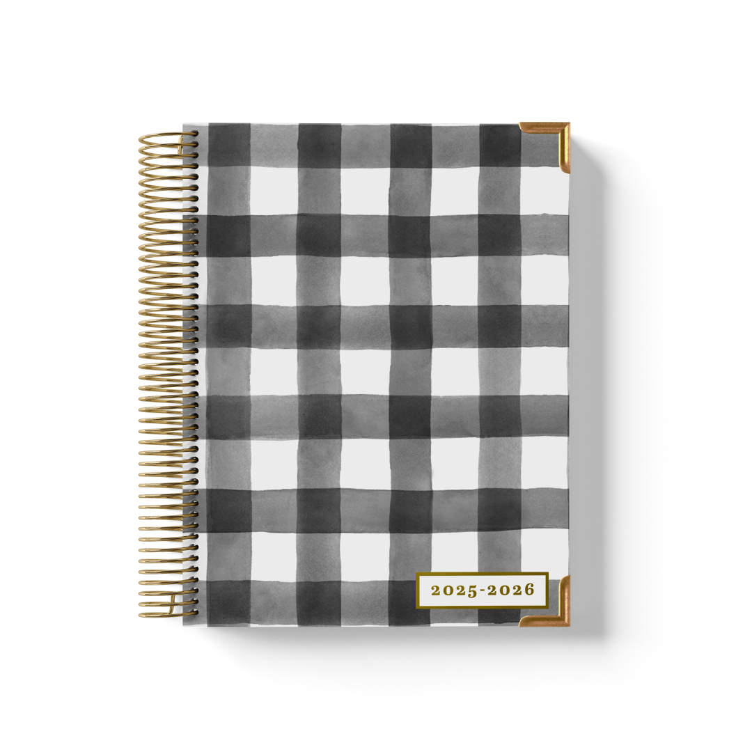 Buffalo Check Teacher Planner by BERTEAU & Co. - Kool Products