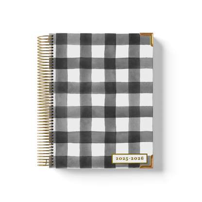 Buffalo Check Teacher Planner by BERTEAU & Co. - Kool Products