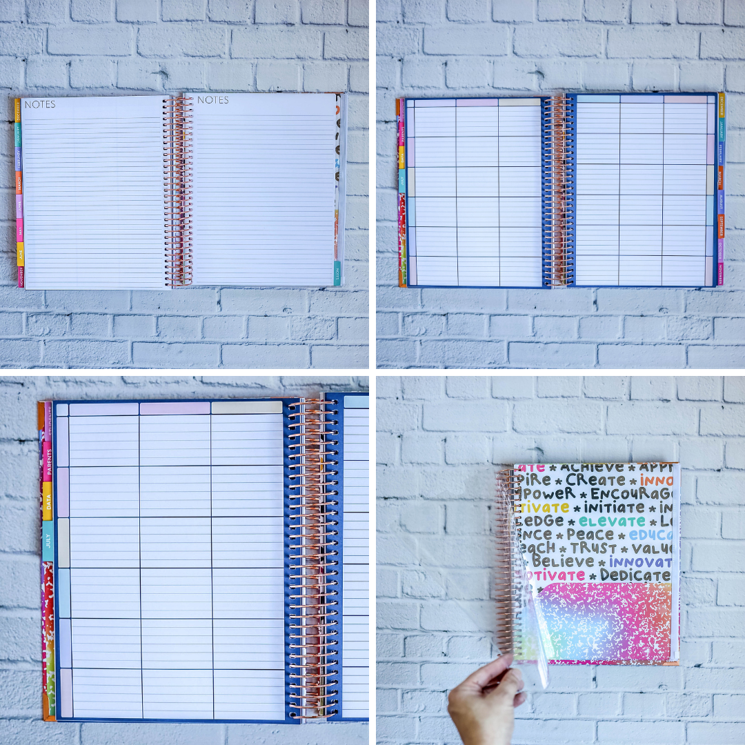 Buffalo Check Teacher Planner by BERTEAU & Co. - Kool Products