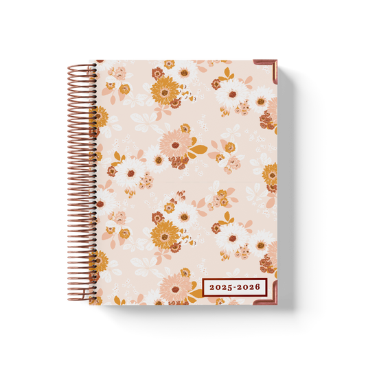 Color Me Flowers - Teacher Planner by BERTEAU & Co. - Kool Products
