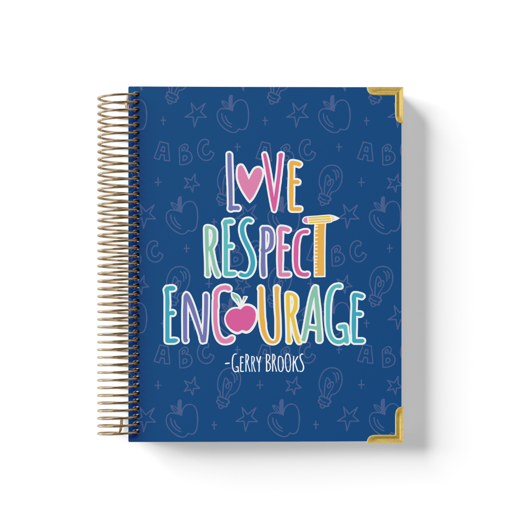Gerry Brooks Teacher Planner by BERTEAU & Co. - Kool Products
