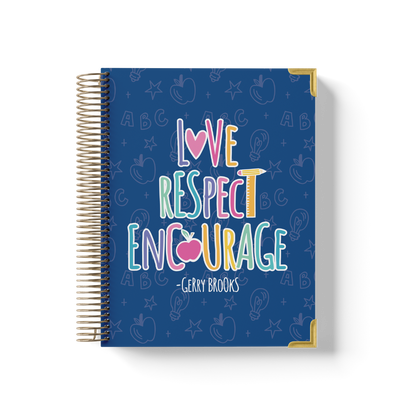 Gerry Brooks Teacher Planner by BERTEAU & Co. - Kool Products