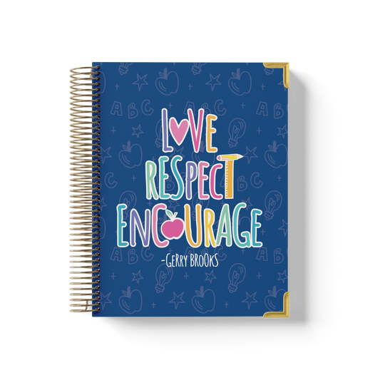 Gerry Brooks Teacher Planner by BERTEAU & Co. - Kool Products