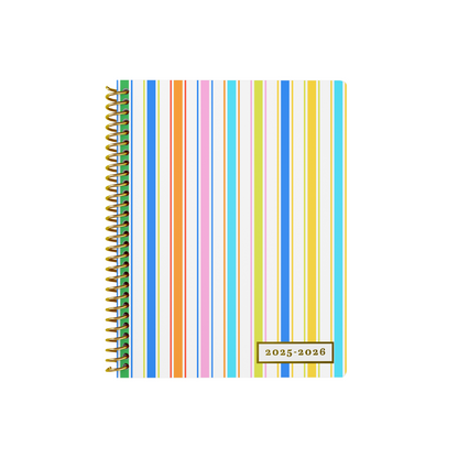 Gimme Multicolor Stripes - Weekly Everyone™ Planner by BERTEAU & Co. - Kool Products
