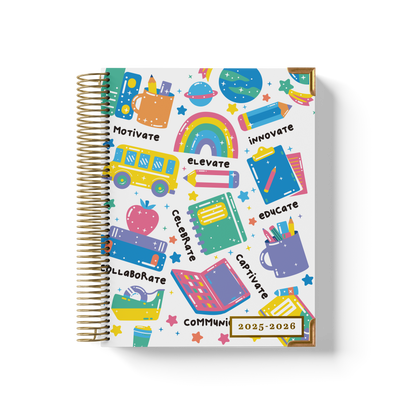 School Daze - Teacher Planner by BERTEAU & Co. - Kool Products