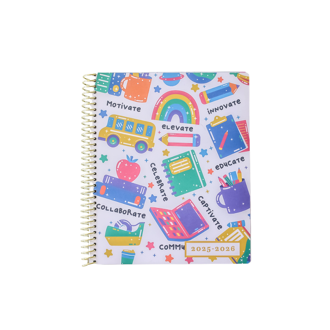 School Daze - Weekly Everyone™ Planner by BERTEAU & Co. - Kool Products