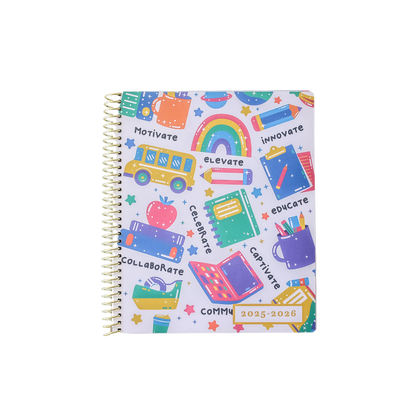 School Daze - Weekly Everyone™ Planner by BERTEAU & Co. - Kool Products