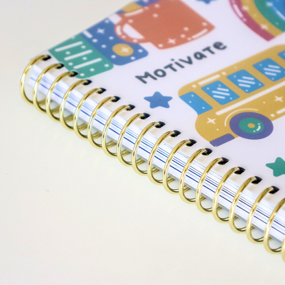 School Daze - Weekly Everyone™ Planner by BERTEAU & Co. - Kool Products
