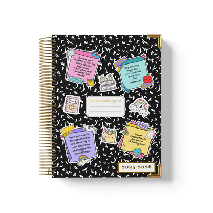 Stickerpalooza 2025 - Teacher Planner by BERTEAU & Co. - Kool Products
