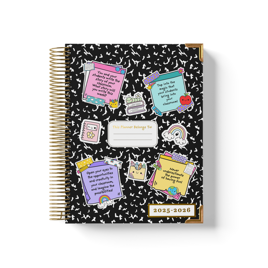 Stickerpalooza 2025 - Teacher Planner by BERTEAU & Co. - Kool Products