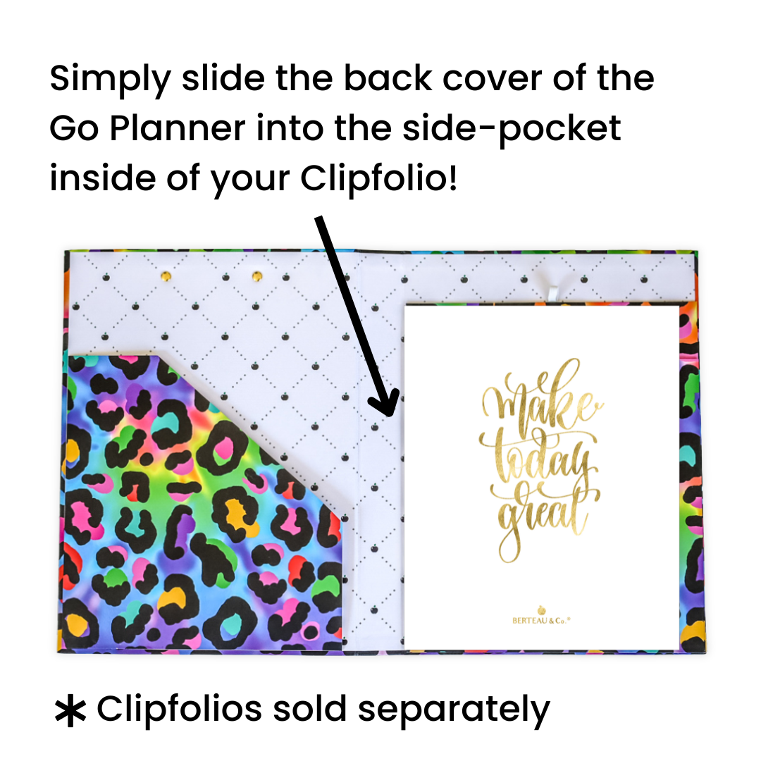The Go Planner Insert & Sticker Book - Kool Products