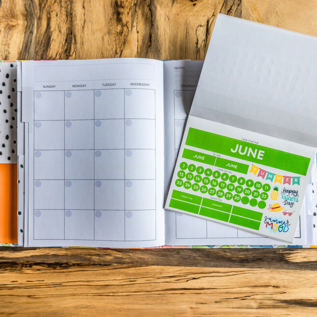 The Go Planner Insert & Sticker Book - Kool Products