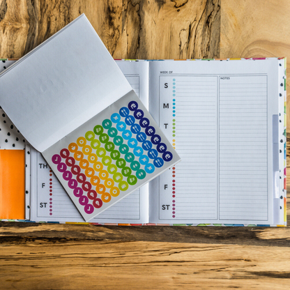 The Go Planner Insert & Sticker Book - Kool Products