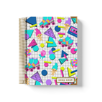 Throwback Retro Rewind - Teacher Planner by BERTEAU & Co. - Kool Products
