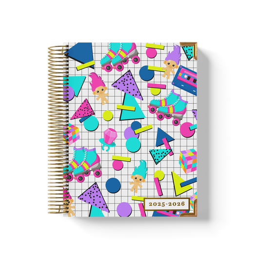 Throwback Retro Rewind - Teacher Planner by BERTEAU & Co. - Kool Products