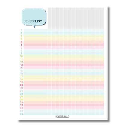 Notepad - Checklist - Kool Products