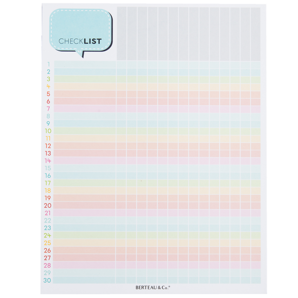 Notepad - Checklist - Kool Products